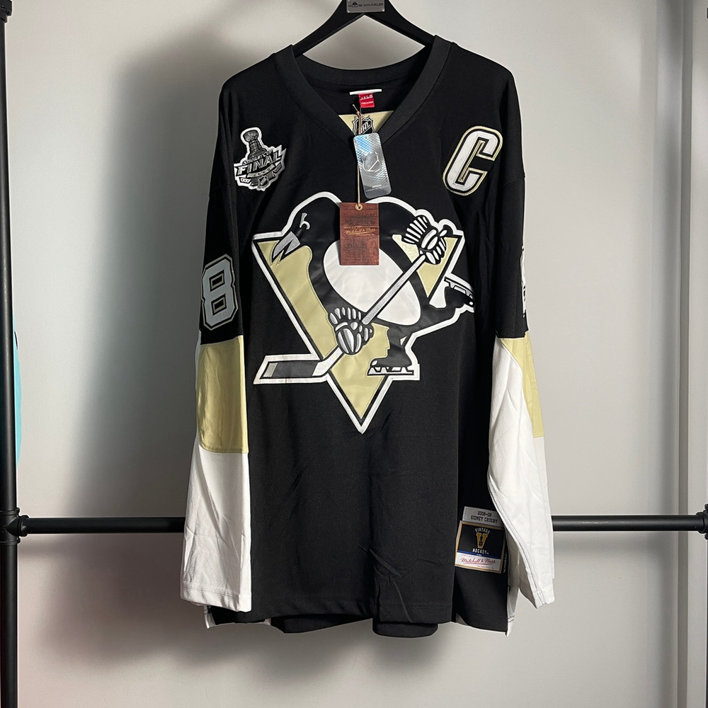 Men's Mitchell & Ness Sidney Crosby Pittsburgh Penguins Jersey various Sizes